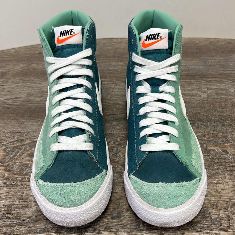 SOLD IN STORE Nike Blazer MID ‘77 VNTG “Healing Jade" CZ4069-300 Size 7.5 - Picture 3 of 10